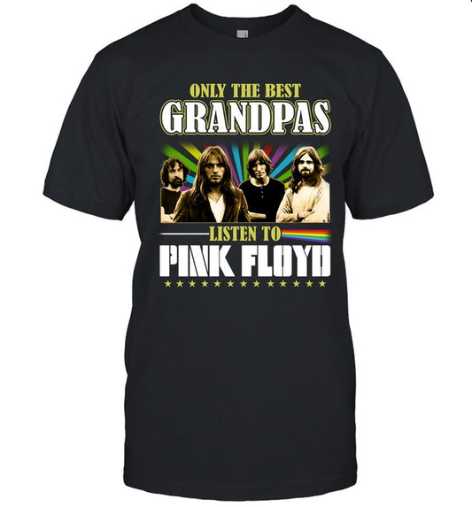 Only The Best Grandpas Listen to Pink Floyd T-Shirt